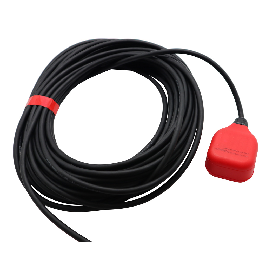 Float switch with 20mtr cord (cable end)